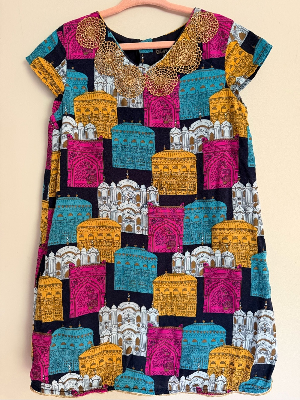 OshKosh B'gosh India Palace Print Dress 5T
